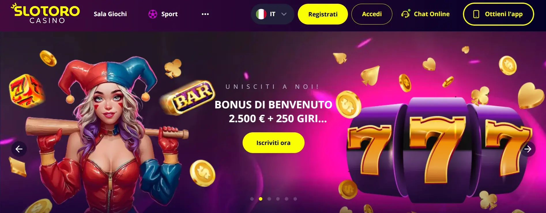 Recensione Slotoro Casino